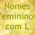 Nomes femininos com L
