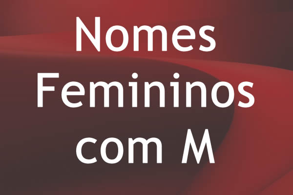 Nomes Bíblicos com a Letra M 