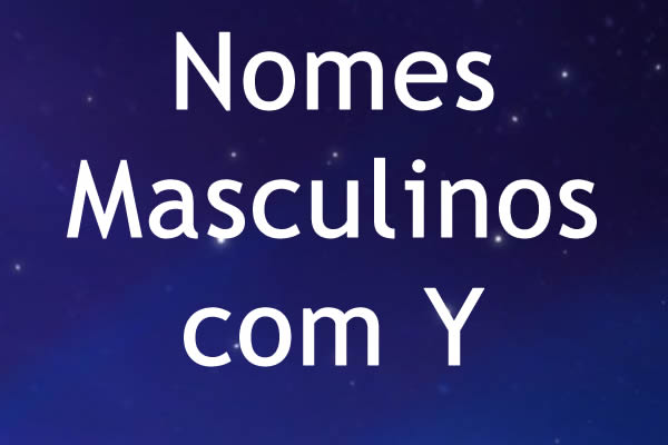 Nomes Masculinos - Dicionário de Nomes Próprios