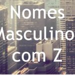 Nomes masculinos com Z