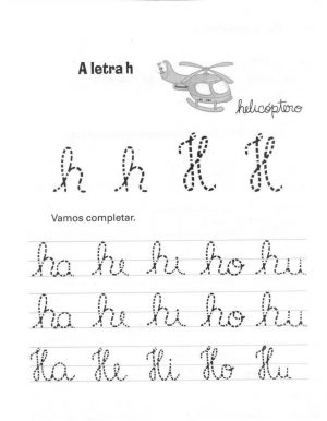 Atividades com a Letra H