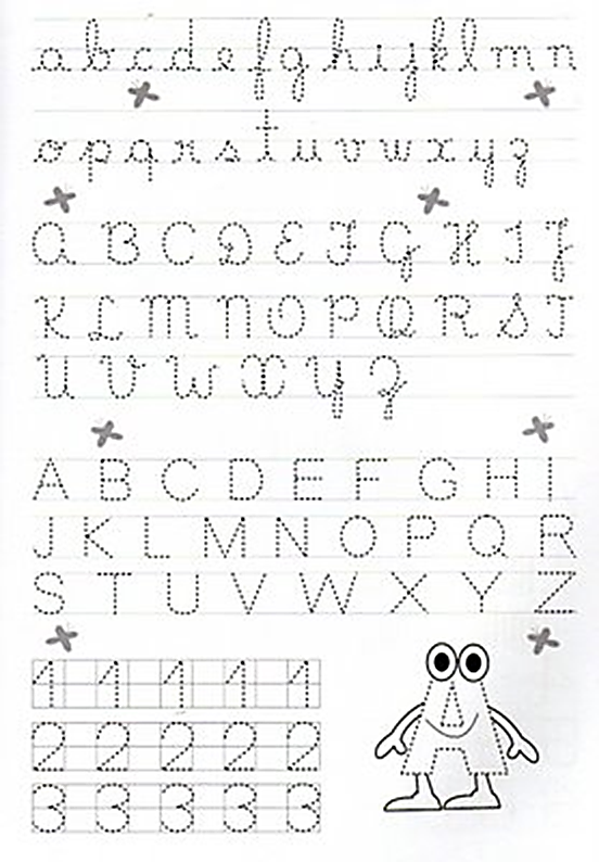 Alfabeto Cursivo Maiúsculo E Minúsculo Atividades Educativas 5551