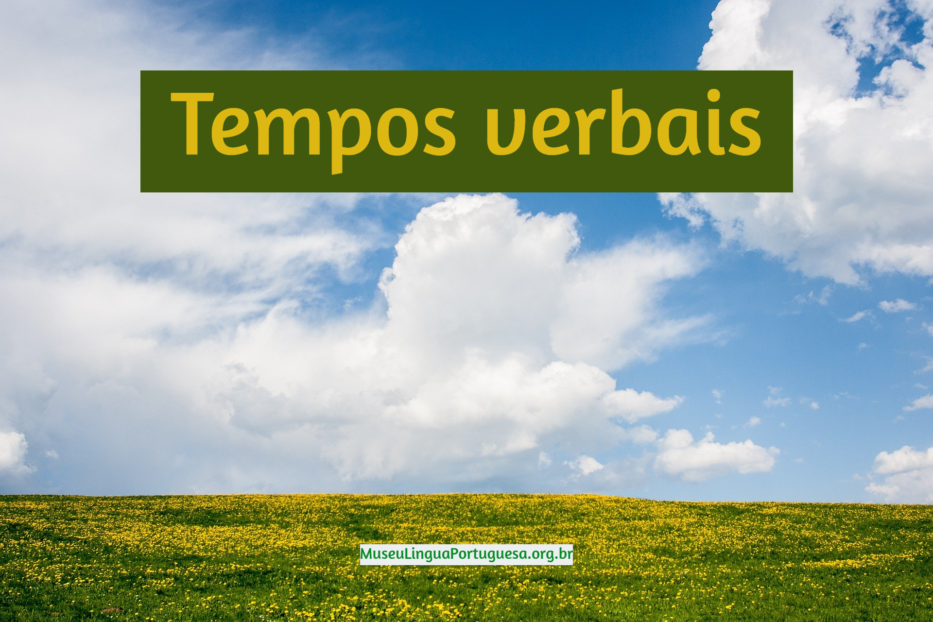 Tempos verbais - Língua Portuguesa - InfoEscola