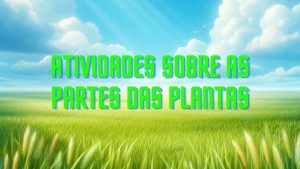 Atividades sobre as partes das plantas