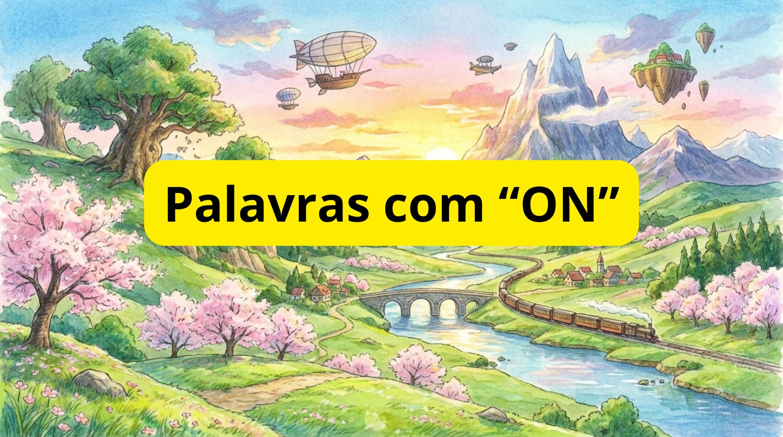 Palavras com ON