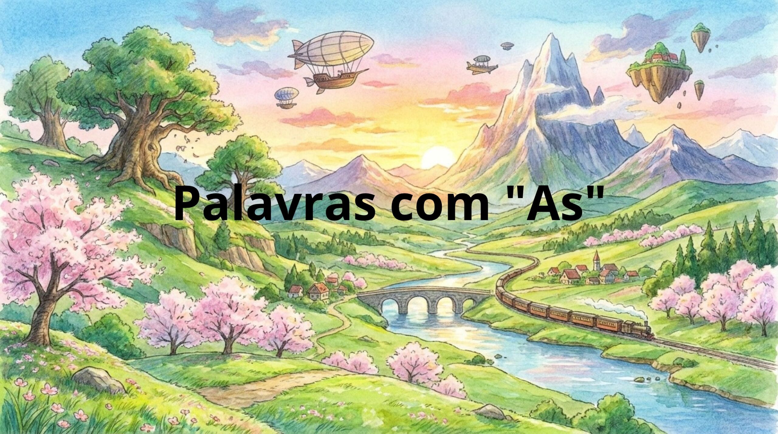 Palavras com As